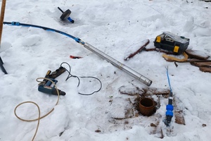 Замена насоса в скважине глубина 90 метров, Марфино